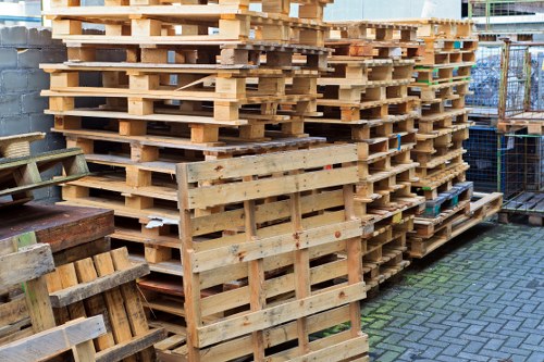 Team completing paperwork and inspection after a flat clearance job